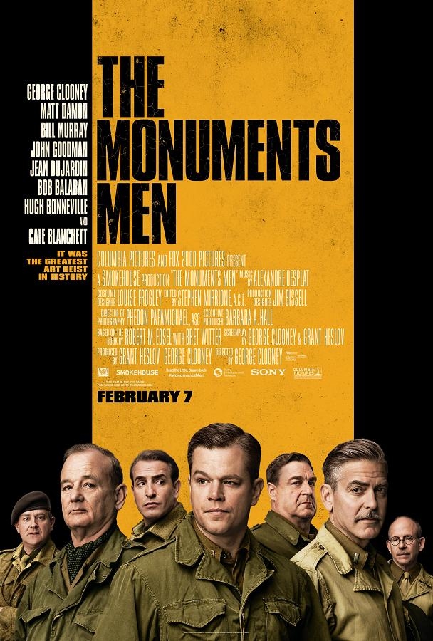 Monuments Men gratis op 4 mei in Filmhuis Purmerend