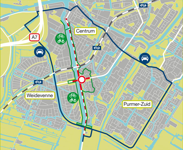 Afsluiting Gorslaan - Jaagweg