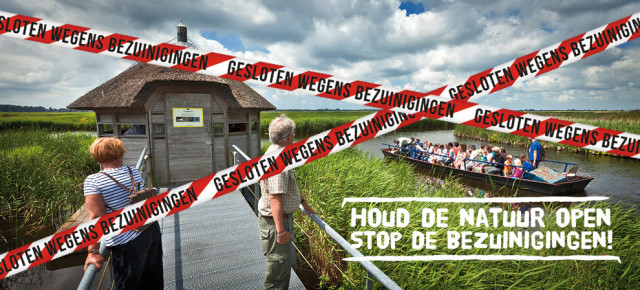 stop de bezuinigingen op de natuur