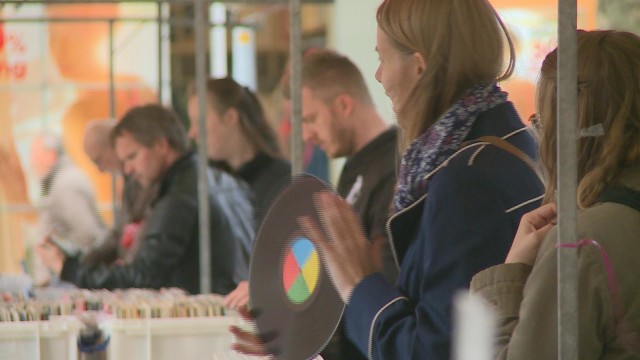 Grote platenbeurs in Concordia Purmerend Noord Holland