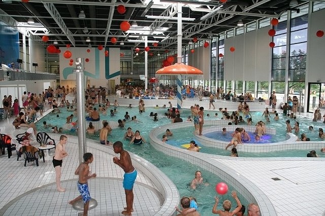 Het Leeghwater zwembad in Purmerend