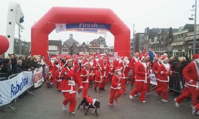 Rotary Santa Run in Purmerend