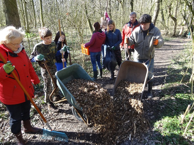 Werkmiddag in het Beusebos in Purmerend