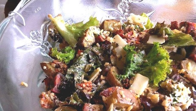 Recept van Judith - Maaltijdsalade met chorizo 2